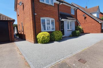 Resin driveway